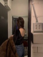 The Barnnet Velvet Scoop Back T-Shirt