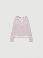 The Barnnet Aimee Slim Layered T-shirt(4colors) - 画像 (7)