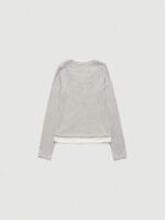 The Barnnet Aimee Slim Layered T-shirt(4colors) - 画像 (10)