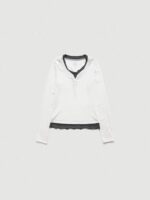 The Barnnet Aimee Slim Layered T-shirt(4colors) - 画像 (5)