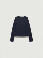The Barnnet Aimee Slim Layered T-shirt(4colors) - 画像 (4)