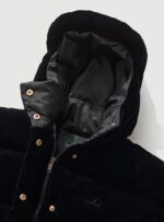 The Barnnet Little Black Velvet Goose Puffer Jacket - 画像 (11)