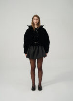 The Barnnet Little Black Velvet Goose Puffer Jacket - 画像 (6)