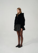 The Barnnet Little Black Velvet Goose Puffer Jacket - 画像 (7)