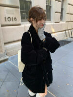 The Barnnet Aube Goose Down Velvet Jacket - 画像 (4)