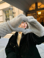 The Barnnet Aube Goose Down Velvet Jacket - 画像 (13)