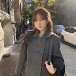 The Barnnet Lena Velvet Collar Coat