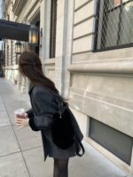 The Barnnet Lena Velvet Collar Coat - 画像 (4)