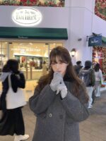 The Barnnet Lena Velvet Collar Coat - 画像 (3)