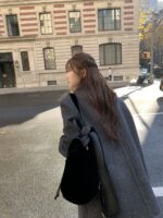 The Barnnet Lena Velvet Collar Coat - 画像 (2)