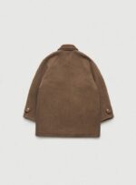 The Barnnet Corduroy Collar Herringbone Short Coat(2colors) - 画像 (9)