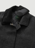 The Barnnet Corduroy Collar Herringbone Short Coat(2colors) - 画像 (11)