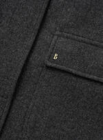 The Barnnet Corduroy Collar Herringbone Short Coat(2colors) - 画像 (14)