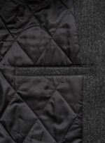 The Barnnet Corduroy Collar Herringbone Short Coat(2colors) - 画像 (15)