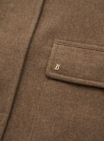 The Barnnet Corduroy Collar Herringbone Short Coat(2colors) - 画像 (21)