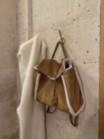 The Barnnet Woolly Shearling Flap Backpack
