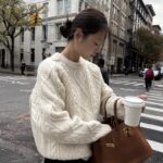 The Barnnet Tricot Cable Knit Sweater