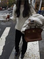 The Barnnet Tricot Cable Knit Sweater - 画像 (13)