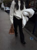 The Barnnet Tricot Cable Knit Sweater - 画像 (12)