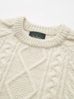 The Barnnet Tricot Cable Knit Sweater - 画像 (18)