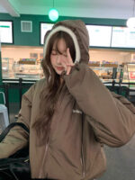 The Barnnet Clo Cropped Puffer Jacket(3colors)